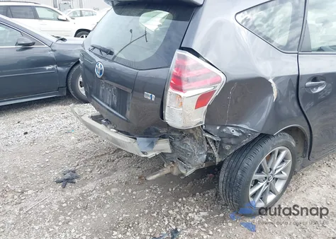 2015 Toyota Prius V Four from USA, damaged, VIN JTDZN3EU4FJ024326